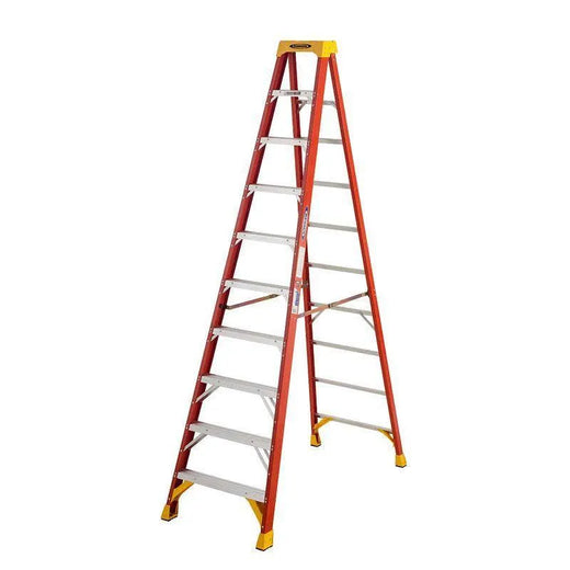 10 Ft. Fiberglass Step Ladder for Home Projects
