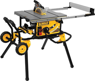 10 Inch Table Saw, 32-1/2 Inch Rip Capacity, 15 Amp Motor, with Rolling for Home Organization