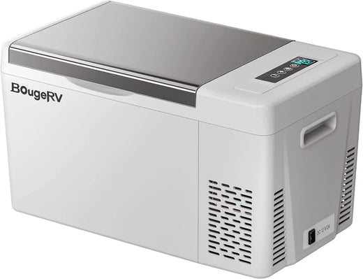 12 Volt Refrigerator 12V Car Fridge 23 Quart Portable Freezer Compressor Cooler 12/24V DC 110~240 Volt AC for Truck Van RV Camper Suv Travel...