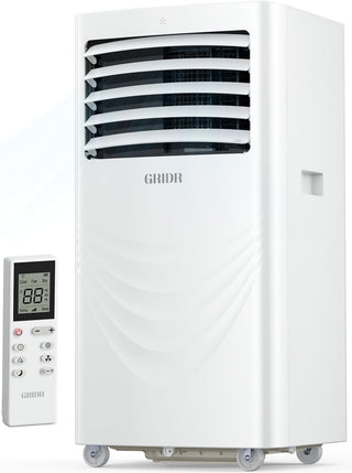 12000 BTU Portable Air Conditioners, AC Unit for Bedroom with 4 Modes Cooling/dehumidifier/fan & Sleep, Up to 400 Sq.ft, 45db Quiet, 24H...
