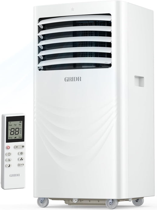 12000 BTU Portable Air Conditioners, AC Unit for Bedroom with 4 Modes Cooling/dehumidifier/fan & Sleep, Up to 400 Sq.ft, 45db Quiet, 24H...