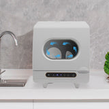1200W Mini Portable Countertop Dishwasher 360 Rotating Deep Cleaning Dishwasher for Home Use image 5