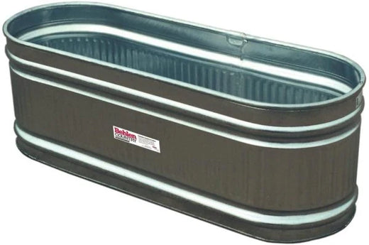 169-Gallon Galvanized Round-end Tank
