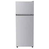 21.5 In. 7.5 Cu Ft. Stainless Steel Top-mount Refrigerator with Reversible Door for Home Use