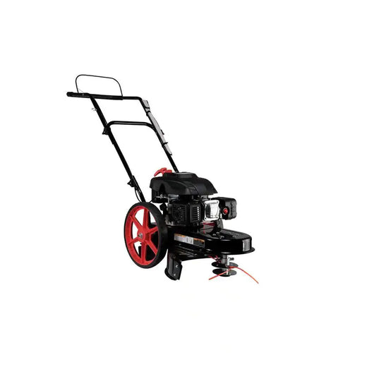 22 In. 173 Cc Gas Walk Behind String Trimmer/mower for Outdoor Spaces