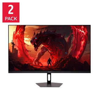 27.0 In. QHD Monitor (2560 X 1440), 2 Pack for Home Office