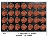 3-Burner 28" XL Griddle with Hood in Black image 2