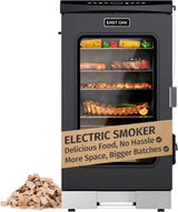 30" Electric Smoker, Outdoor Smoker with Glass Door & Meat Thermometer, 725 Sq Inch Large Capacity, 4 Detachable Racks for Backyard Bbq,... image 2