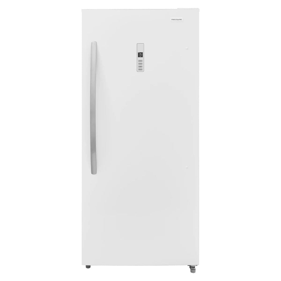 30 In. 21 Cu Ft. White Garage Ready Refrigerator with Reversible Door for Home Use
