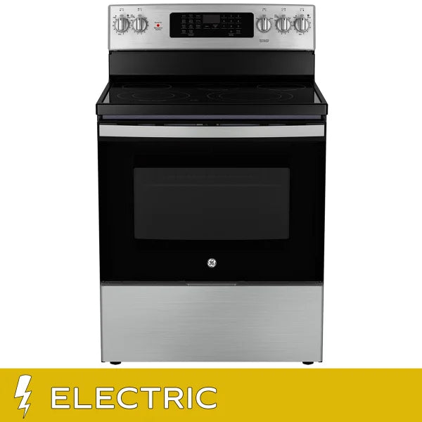 30 In. 5.0 Cu. Ft. Electric Convection Range with No-preheat Air Fry for Home Use