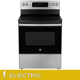 30 In. 5.0 Cu. Ft. Electric Convection Range with No-preheat Air Fry for Home Use