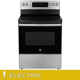 30 In. 5.0 Cu. Ft. Electric Convection Range with No-preheat Air Fry for Home Use image 3