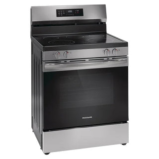 30 in 5.3 Cu. Ft. Electric 5-Burner Range with Air Fry for Home Use