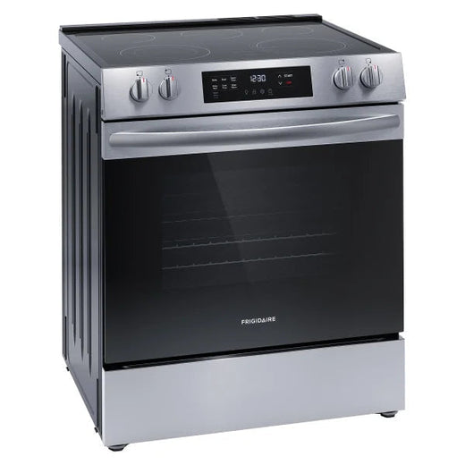 30 in 5.3 Cu Ft. Electric 5-Burner Range with Even Baking Technology for Home Use