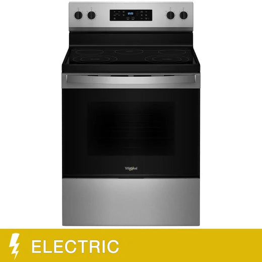 30 in 5.3 Cu Ft. Electric 5 Element Range with Dual Radiant Elements for Home Use