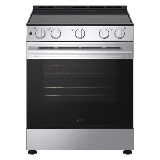 30 in 5.3 Cu Ft. Stainless Steel Electric Freestanding Range with Convection Bake for Home Use