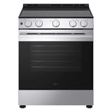 30 In. 6.3 Cu Ft. Stainless Steel Electric Freestanding Range with Air Fry for Home Use