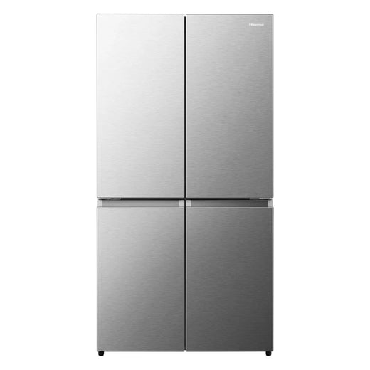 31.5 In. 17 Cu. Ft. Stainless Steel Counter Depth 4-Door Refrigerator with Triple-zone Function for Home Use