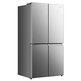 31.5 In. 17 Cu. Ft. Stainless Steel Counter Depth 4-Door Refrigerator with Triple-zone Function for Home Use image 5