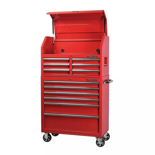 36 In. 12-Drawer Tool Chest and Cabinet Combo for Home Organization