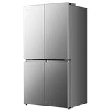 36 in 21.5 Cu Ft. Stainless Steel Counter Depth 4-Door Refrigerator with Triple-zone Function for Home Use image 4