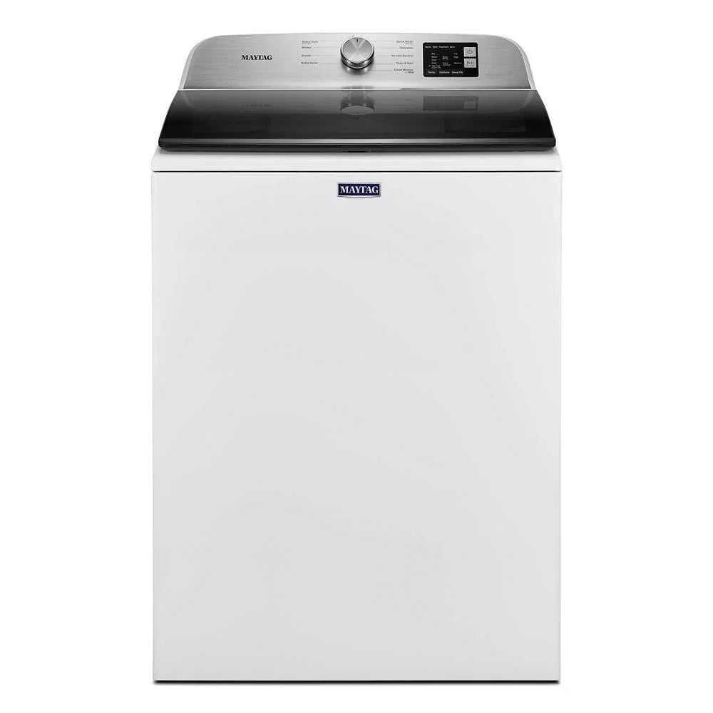 4.8 Cu. Ft. White Top Load Washer for Home Use