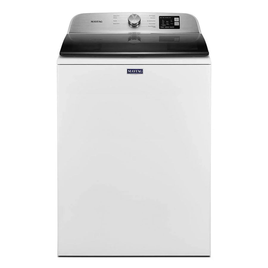 4.8 Cu. Ft. White Top Load Washer for Home Use
