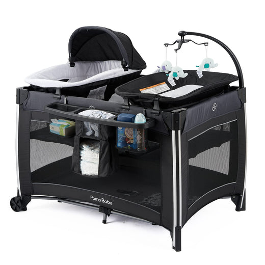 4 in 1 Portable Baby Crib Deluxe Nursery Center for Home Organization