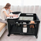 4 in 1 Portable Baby Crib Deluxe Nursery Center for Home Organization image 4