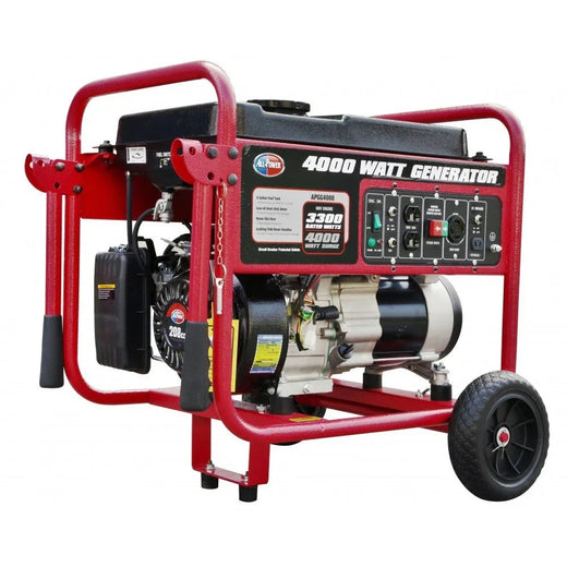 4000 Watt Generator, 4000W Portable Generator for Home Use Power Backup, RV Standby, Hurricane Damage Restoration Power Backup, Epa Certified