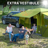 5-9 Person Suv Tent with Screen Porch and Awning for Family Camping, Weather Resistant and Portable Van or Car Tent, Includes Rainfly and... image 4