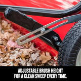 52 Tow Lawn Sweeper, Black for Outdoor Spaces image 4