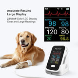6 Parameters Veterinary Vital Signs Monitor,bluetooth Veterinary Pulse Oximeter for Dogs, Rechargeable Blood Pressure Monitor for Pets,oxygen... image 2