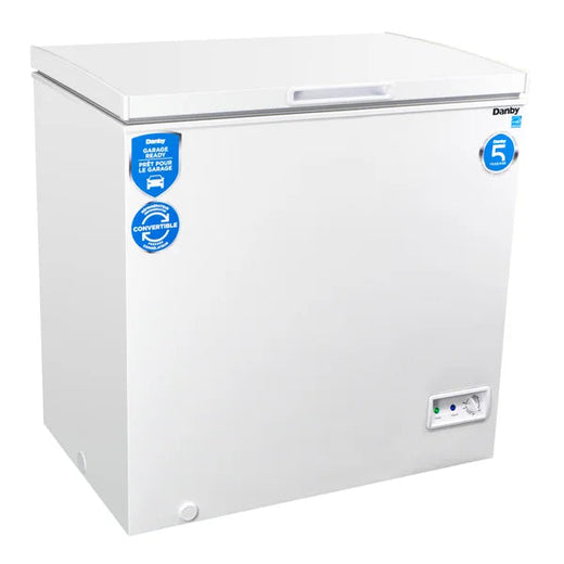 7 Cu Ft. Convertible Chest Freezer or Refrigerator with 5 Year Warranty for Home Use