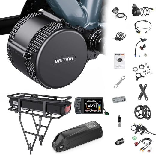 750W to 1000W Center Drive Kit 48V/52V Bbs02b Can Electric Bicycle Conversion Kit Suitable for Electric Bicycles with 68-73 Mm Mountain Bikes...