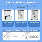 80-gallon Energy Star Dehumidifier for Basement, Family Bedrooms, Large Rooms (with A Maximum Area of Up to 5200 Square Feet), Equipped with... image 3