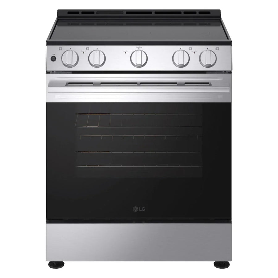 80 Series 30 In. 6.3 Cu Ft. Stainless Steel Electric Slide-in Range with Air Fry and True Convection for Home Use