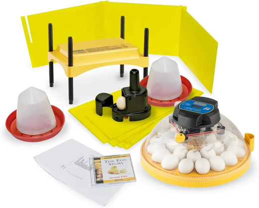 A 24-position Automatic Egg Incubator with Constant Temperature Control Function, Suitable for Hatching 24 Eggs, Duck Eggs or Other Egg...
