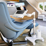 Adjustable Laptop Stand - Portable Computer Table and Comfortable Desk Suitable for Beds, Sofas or Offices - Portable Mobile Workstation, Can... image 2