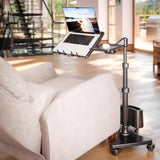 Adjustable Laptop Stand - Portable Computer Table and Comfortable Desk Suitable for Beds, Sofas or Offices - Portable Mobile Workstation, Can... image 3
