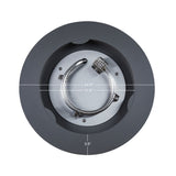 Aegean Steel Propane Fire Pit Hidden Tank in Slate, 24-in image 5
