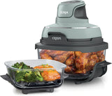 Air Fryer Can Be Used in Conjunction with Microwave Ovens, Refrigerators and Dishwashers. It Is Made of Non-toxic Glass Material and Features... image 3