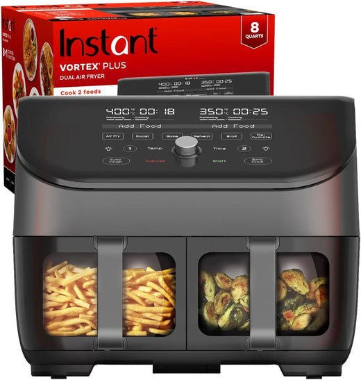 Air Fryer, with A Transparent Casing, Personalized Programming, Integrating 8 Functions, Capable of Achieving Various Cooking Methods Such As...