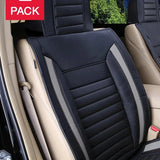 Alpena Grey Ultimate Universal Fit Luxury Seat Cover, 2 Pack for Garage and Travel image 5
