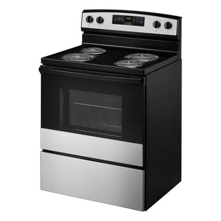 Amana 30 In. 4.8 Cu Ft. Electric 4 Element Range with Bake Assist for Home Use