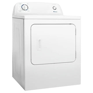 Amana 6.5 Cu Ft. White Electric Dryer with Automatic Dryness Control for Home Use