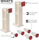 Amaze Heater Ezymount Drill-Less Mounting System, White image 2