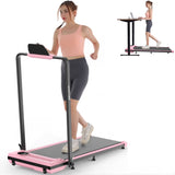 Ancheer Portable Folding Walking Pad 300lb, 7.5 Mph Under Desk Treadmill with Remote Control LED Display,2 in 1 Walking Pad Treadmill For...