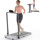 Ancheer Portable Folding Walking Pad 300lb, 7.5 Mph Under Desk Treadmill with Remote Control LED Display,2 in 1 Walking Pad Treadmill For... image 3