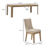 Anna Maria Dining Table and 8 Chairs view 2